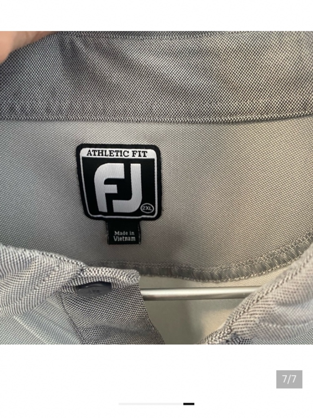 FootJoy Dry Fit Golf Shirt - Picture 7 of 7